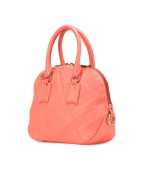 Pre-Loved by Azura Reborn - Pre-Loved burberry Embossed Leather Satchel Handbag
