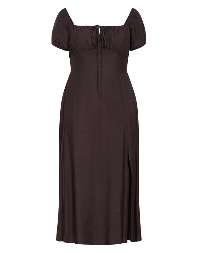 City Chic - Abbigail Split Maxi Dress