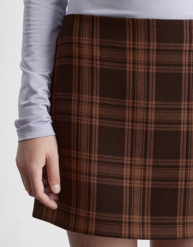 & Other Stories - Checked Mini Skirt