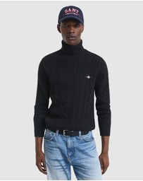 Gant - Cotton Cable Turtle Neck