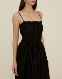 The Fated - Rosie Gathered Midi Dress