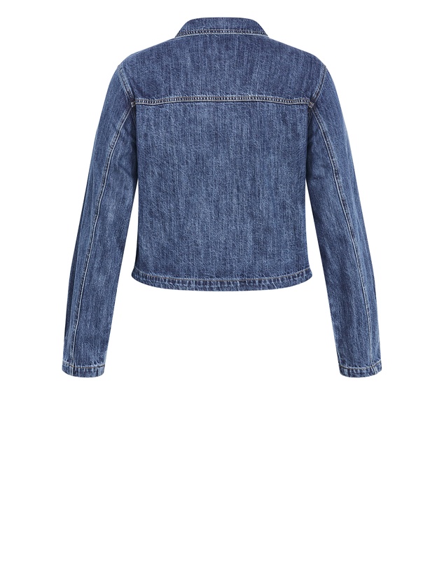 City Chic - Denim Utility Jacket