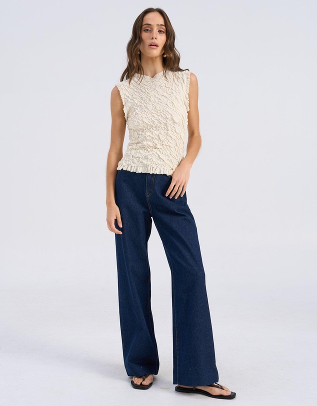 Vero Moda - Kathy Wide Leg Denim Jeans