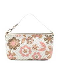 Pre-Loved by Azura Reborn - Pre-Loved Nappa Intrecciato Floral Print Handbag