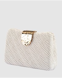 Olga Berg - Lindy Woven Clutch
