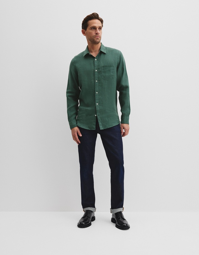 Country Road - Organically Grown Linen Regular Fit Shirt