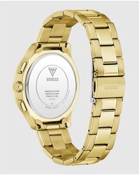 GUESS - GUESS Men's Gold-Tone Multifunction Watch