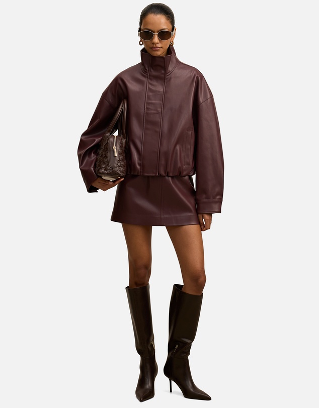 Forever New Petite - Jacquie Petite Funnel Neck Jacket