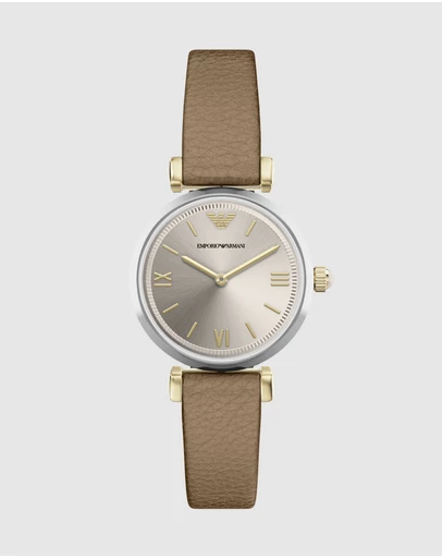 Emporio Armani - Taupe Analogue Watch