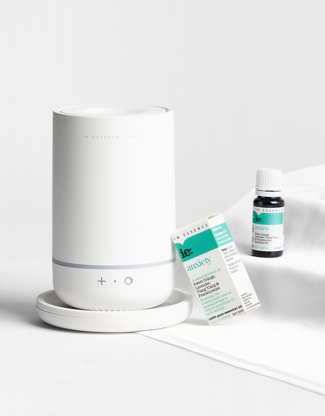 In Essence - In Essence ie: Anxiety & 360 Diffuser Bundle - Blanc