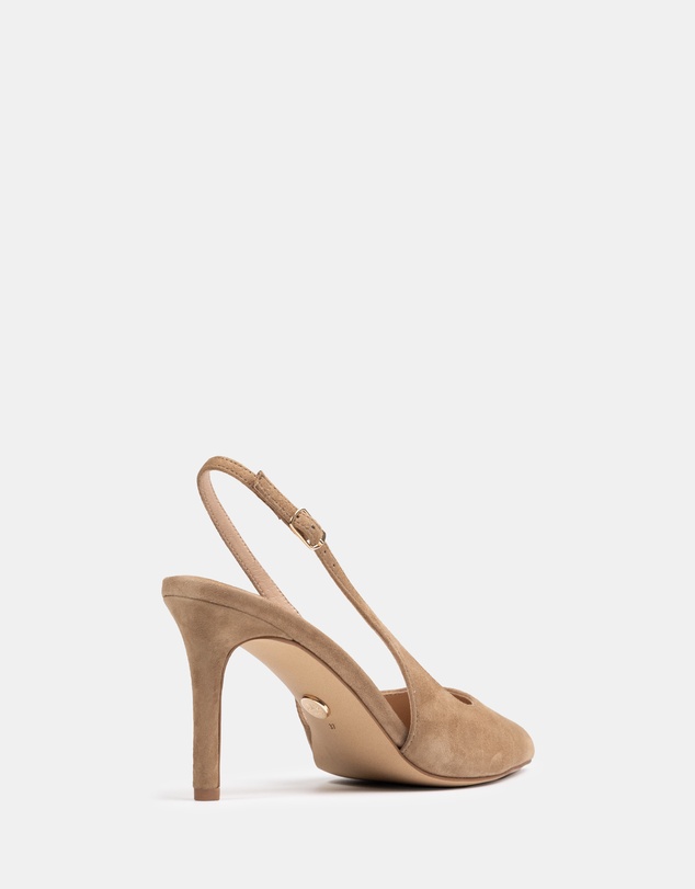 Wittner - Riker Suede Leather Slingbacks