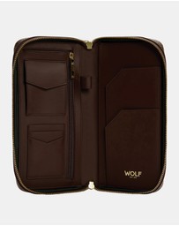 Wolf - Wolf Signature Travel Case Brown