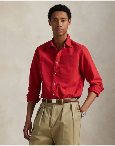 Polo Ralph Lauren - Custom Fit Garment-Dyed Oxford Shirt