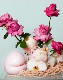 XRJ Celebrations - Blobbies Tulum Blush Candle