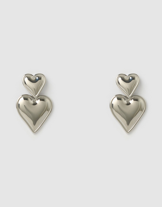 Izoa - Tana Heart Stud Earrings