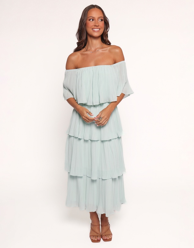 Petal & Pup - Caecilia Strapless Maxi Dress - Mint