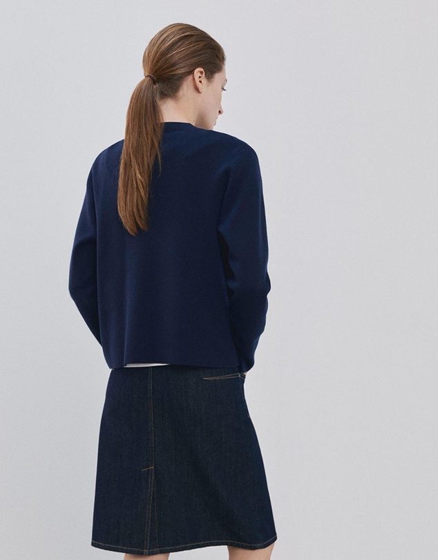 M.N.G - Round-Neck Knitted Sweater