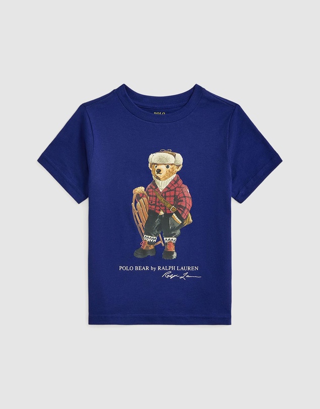 Polo Ralph Lauren - Polo Bear Cotton Jersey Tee - Babies-Kids