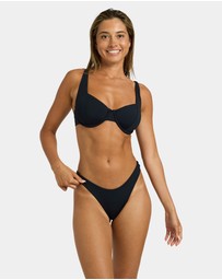 Roxy - Womens Beach Classics High Leg Cheeky Bikini Bottom