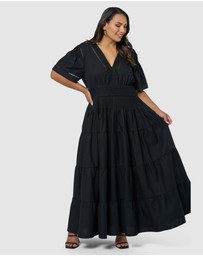 Something 4 Olivia - Abby Linen Maxi Dress