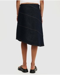 Cotton On - Marli Denim Midi Skirt