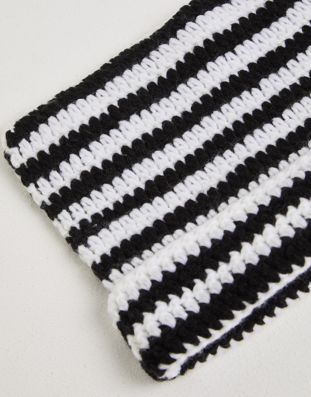 Insight - Y2K Striped Ear Beanie