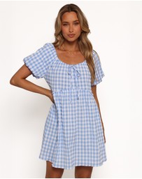 Petal & Pup - Dorothea Mini Dress - Blue