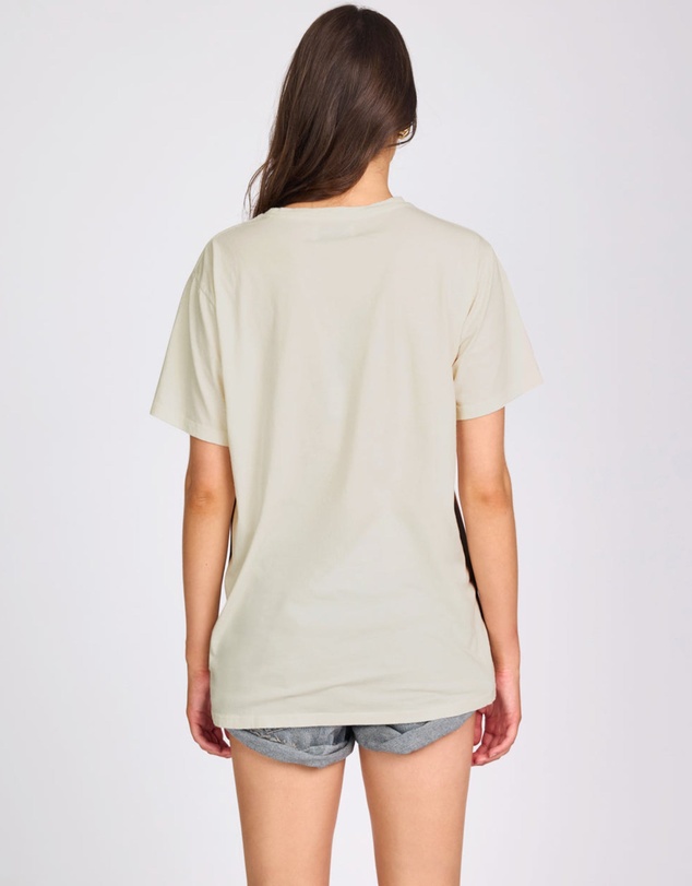 ONE TEASPOON - Shadow Star Boyfriend Tee - Cream