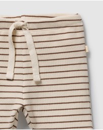 Wilson & Frenchy - Organic Waffle Leggings - Babies