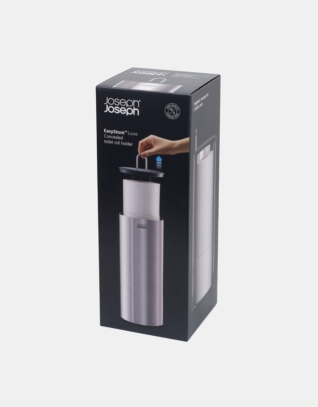 Joseph Joseph - EasyStore™ Luxe Concealed Toilet Roll Holder