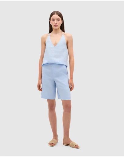 Seed Heritage - Linen Longline Short