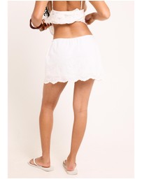 Alice In The Eve - Carter Broderie Skort
