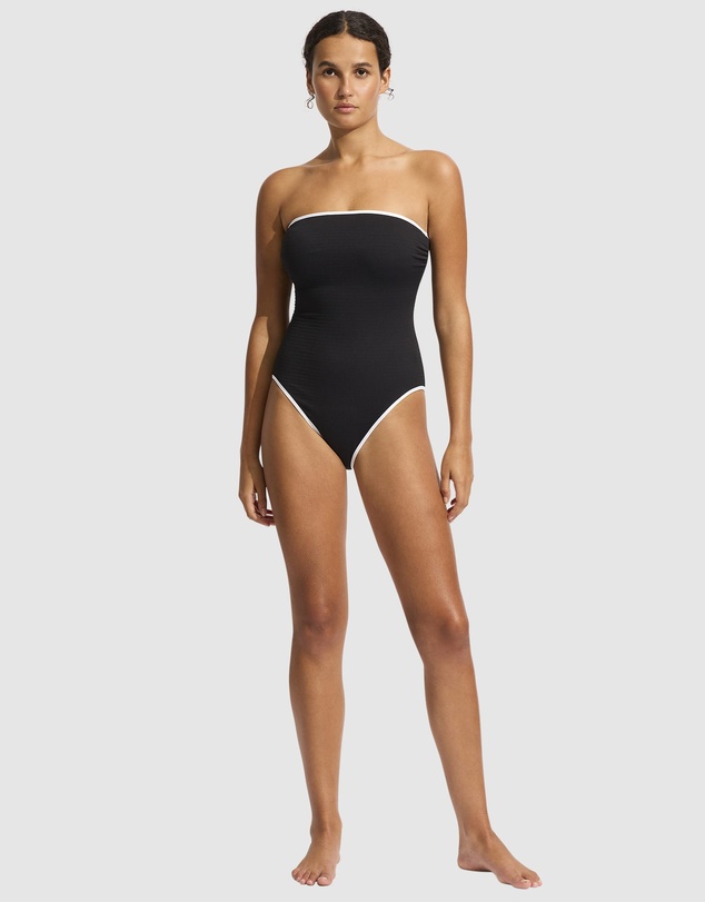 Seafolly - Beach Bound DD Bandeau One Piece