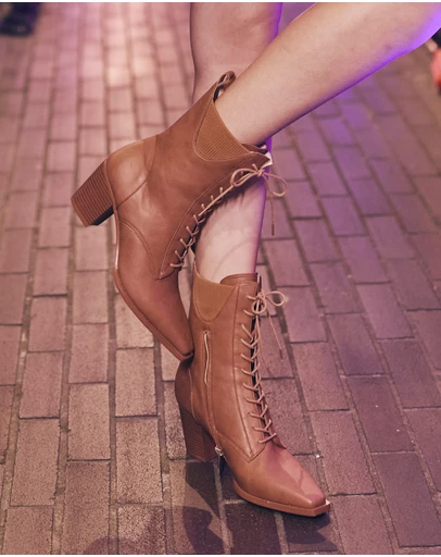 Belle & Bloom - Jumping Ship Laced Boot