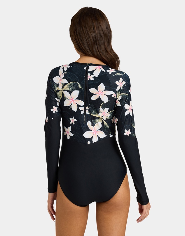 Roxy - Womens Fashion Long Sleeve One Piece Swimsuit