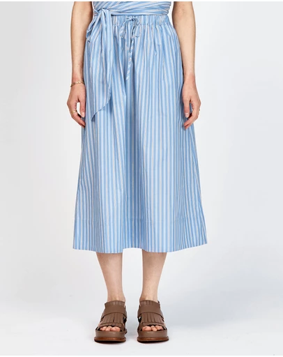 bul - Rolig Skirt Blue Stripe