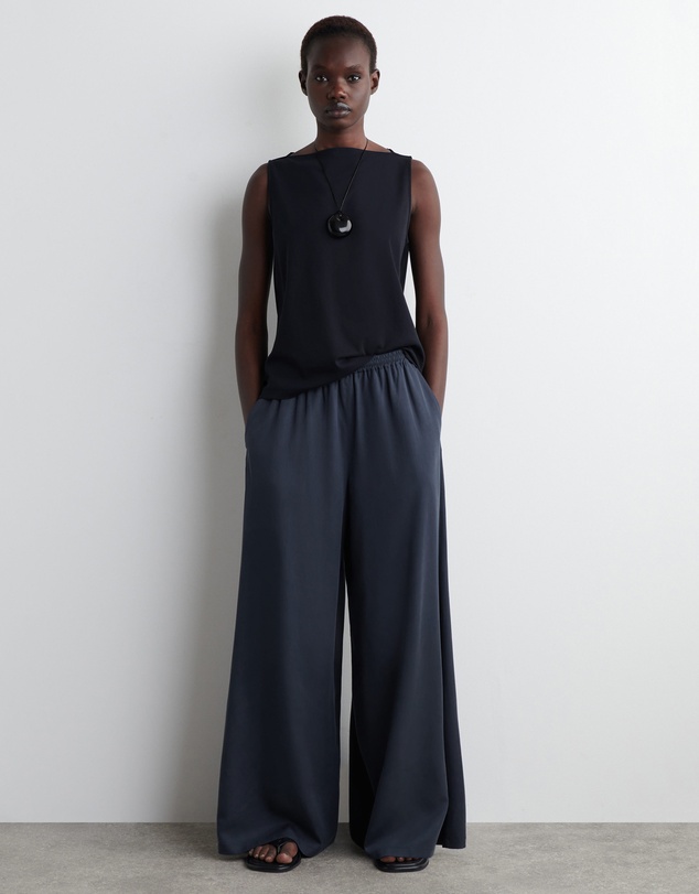 COS - Twill Palazzo Trousers