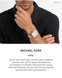 Michael Kors - Rhys Two Tone Chronograph Watch