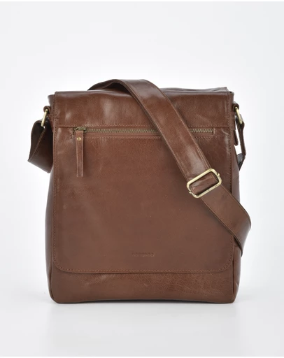 Cobb & Co - Kooyong RFID Leather Satchel