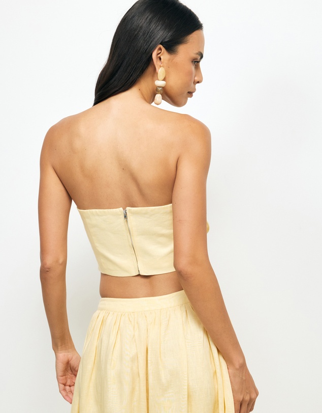 AERE - Tiera Strapless Top