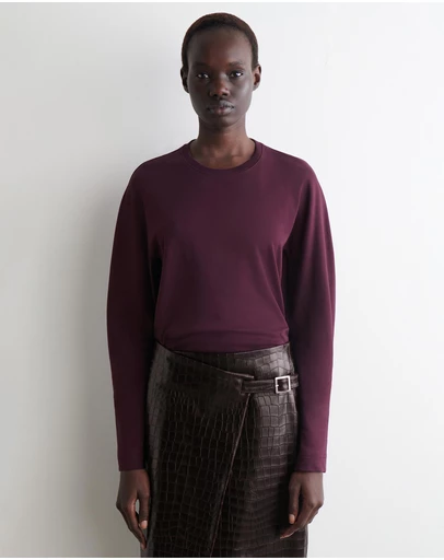 COS - Rounded Jersey Top