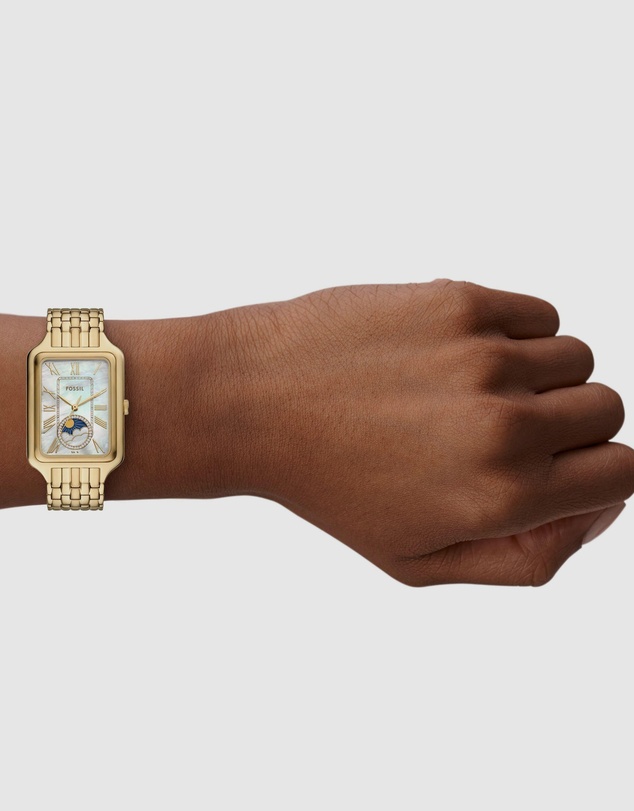 Fossil - Raquel Gold Tone Multifunction Watch