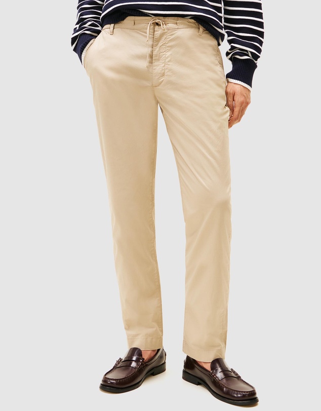 Tommy Hilfiger - Paper Touch Straight Leg Chinos - ICONIC EXCLUSIVE
