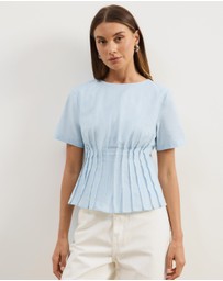 Atmos&Here - Maya Pin Tuck Top