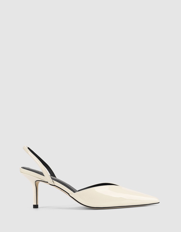 Siren - Yoco Slingback Kitten Heels