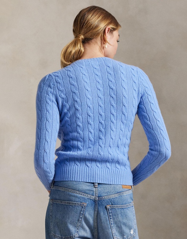 Polo Ralph Lauren - Cable Wool-Cashmere Crewneck Sweater - ICONIC EXCLUSIVE