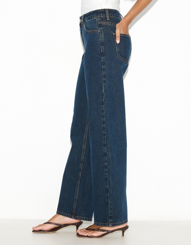 Dazie - Florence Mid Rise Straight Jeans