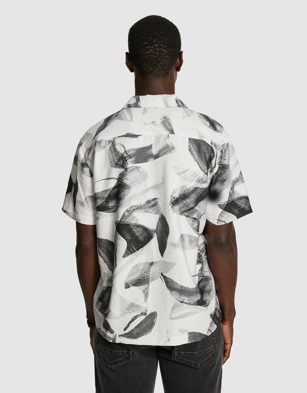 yd. - Foster Print Shirt