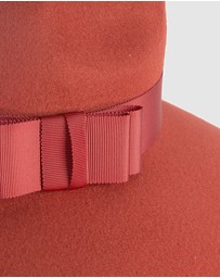 Max Alexander - Wide Brim Orange Winter Hat