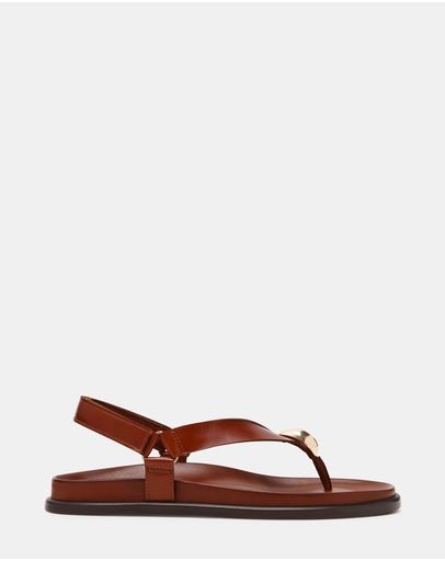 ELVIA BROWN LEATHER